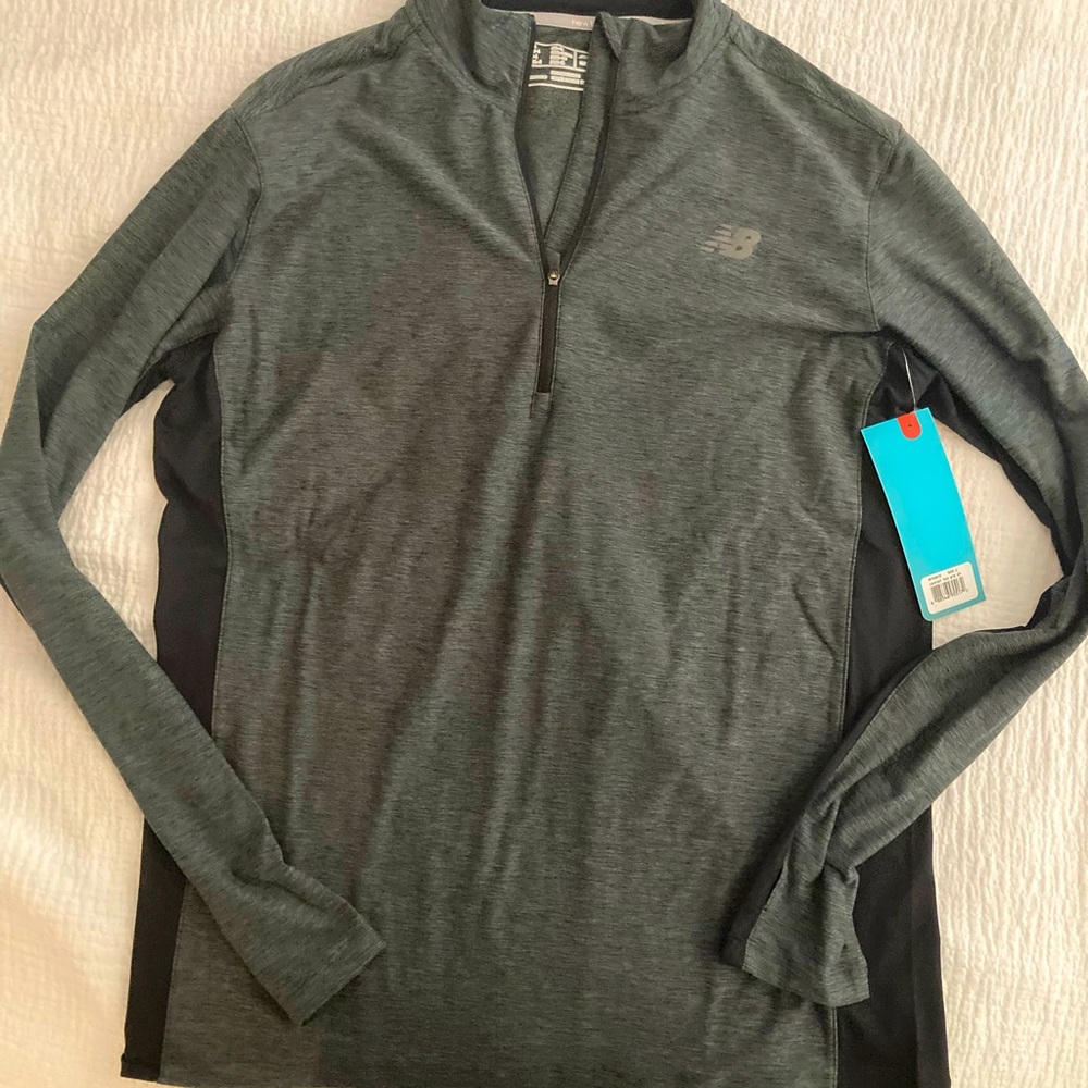 New balance quarter zip running sweater